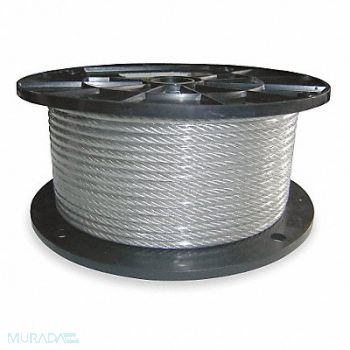 DAYTON Cable 1/4 In 200 FT 1400 Lb Capacity, 1DLA8