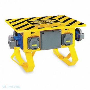 HUBBELL WIRING DEVICE-KELLEMS Power Distribution Box 60 AC 120/208V, 1DNU8