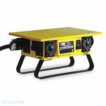 HUBBELL WIRING DEVICE-KELLEMS Power Distribution Box 50 AC (6) 5-20R, 1DNV1