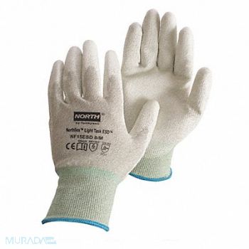 HONEYWELL NORTH D1641 Antistatic Gloves Gray 2XL PR, 1DPG1