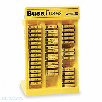 BUSSMANN Glass Fuse Kit 205 ABC AGC GLH GMA MDL, 1DW56