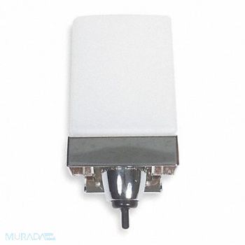 TOUGH GUY Liquid Soap Dispenser Silver Wall Mount, 1DYD5