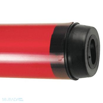 LUMAPRO Safety Sleeves for T12 Bulb 96 L Red, 4VC51