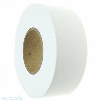 GRAINGER APPROVED Flagging Tape White 300 ft x 1-3/16 In, 1EC24