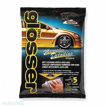 CLEAN TOOLS Detailing Wipes White PK5, 1ECD9