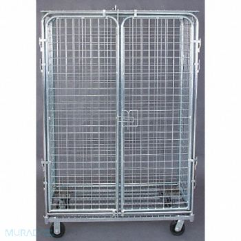 GRAINGER APPROVED Wire Security Cart 1800 lb 48-1/2 L, 1ECG6