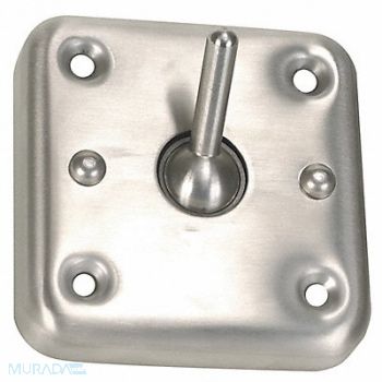 GRAINGER APPROVED Ligature-Resistant Hook SS Satin, 1ECN1