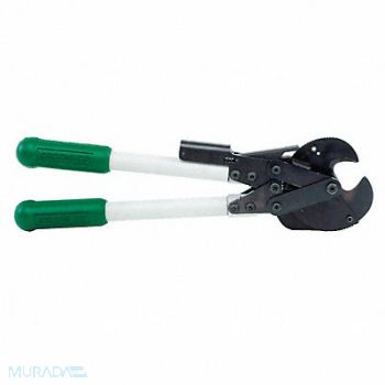 GREENLEE Ratchet Cable Cutter Shear Cut 19-1/8 In, 1ED71