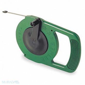 GREENLEE Fish Tape 1/4 In x 25 ft Steel, 1ED73
