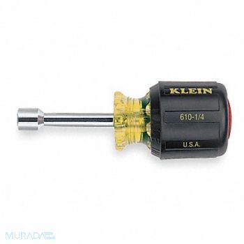KLEIN TOOLS Hollow Round Nut Driver 1/4 in, 1ED92