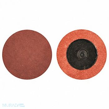 MERIT J0760 Quick-Change Disc 1 1/2 in Dia TR PK100, 1EDK3