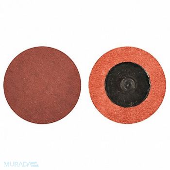MERIT J0767 Quick-Change Sand Disc 2 in Dia TR PK100, 1EDL4