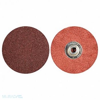 MERIT J0771 Quick-Change Sand Disc 2 in Dia TS PK100, 1EDN8