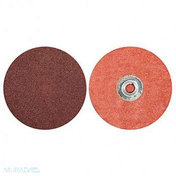 MERIT J0776 Quick-Change Sand Disc 3 in Dia TS PK50, 1EDT6