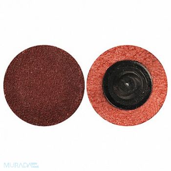 MERIT J0757 Quick-Change Sand Disc 1 in Dia TR PK100, 1EDU4