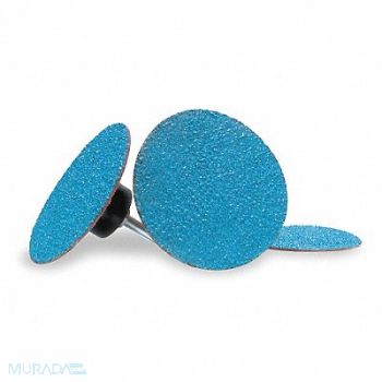 MERIT Quick-Change Sand Disc 2 in Dia TS PK25, 1EDV2