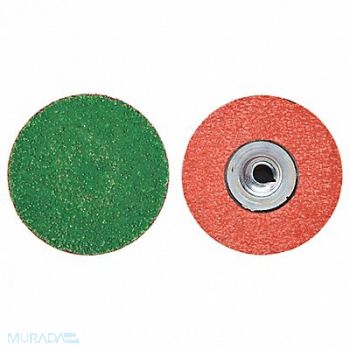 MERIT Quick-Change Sand Disc 3 in Dia TS PK50, 1EDV9