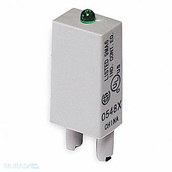 DAYTON Relay Socket Module LED 2Pin 24VAC/VDC, 1EGT3