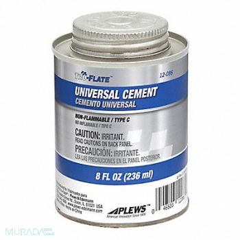 TRU-FLATE Universal Cement 8 oz., 1EKW9