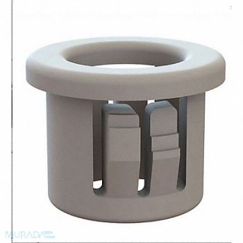 GRAINGER APPROVED Bushing Nylon OD 0.531 In Wh PK25, 1EMB8