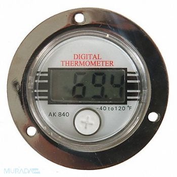 GRAINGER APPROVED Digital Panel Mount NTC -40 to 120, 1EPF3