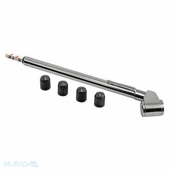 VICTOR Dual Foot Tire Pressure Gauge, 1EZF3