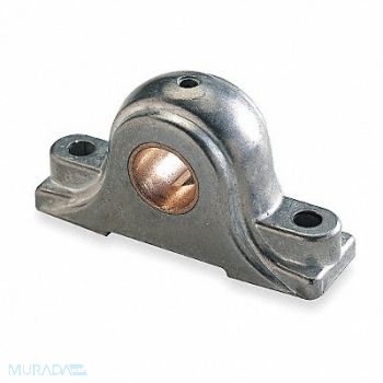 DAYTON Pillow Block Bearing 3/4 in Bore Bronze, 1F626
