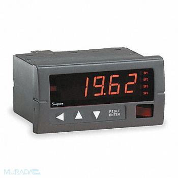 SIMPSON ELECTRIC Digital Panel Meter Resistance, 4EU93