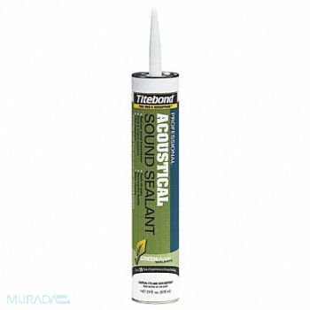 TITEBOND Silicone Sealant White Acoustical Sound, 1FCB9