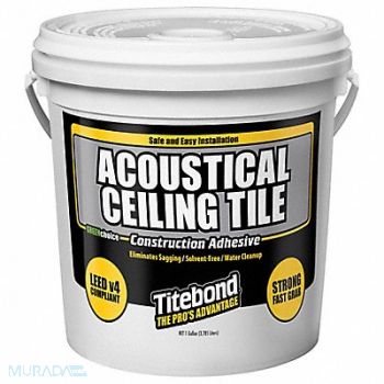 TITEBOND Construction Adhesive 1 gal Pail, 1FCE3