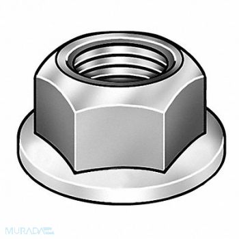 GRAINGER APPROVED Locknut 5/16 -18 Znc Stl 1/2 4200PK, 4RXU1