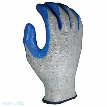 SHOWA Coated Gloves Blue/Gray S PR, 1FYH3
