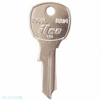 KABA ILCO Key Blank Brass Type NA14 4 Pin PK10, 1GAJ6