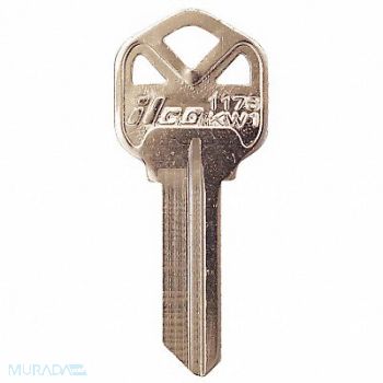 KABA ILCO Key Blank Brass Type KW1 PK10, 1GAJ9