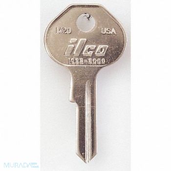 KABA ILCO Key Blank Brass Type M20 5 Pin PK10, 1GAN8