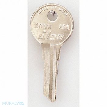 KABA ILCO Key Blank Brass Type AP1 6 Pin PK10, 1GAP3