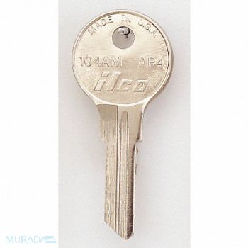 KABA ILCO Key Blank Brass Type AP4 6 Pin PK10, 1GAR7