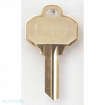 KABA ILCO Key Blank Nickle Type BW2 5 Pin PK10, 1GAR9