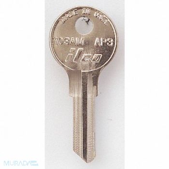 KABA ILCO Key Blank Brass Type AP3 5 Pin PK10, 1GAT1