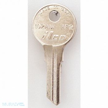 KABA ILCO Key Blank Brass Type AP2 6 Pin PK10, 1GAT2