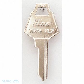 KABA ILCO Key Blank Brass Type XL7 5 Pin PK10, 1GAU5