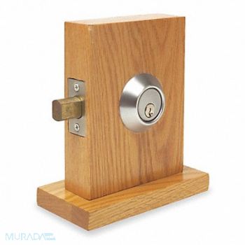 KABA ILCO Deadbolt HD Satin Chrome, 1GBA3