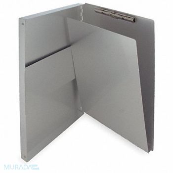 SAUNDERS Storage Clipboard Legal Sz Metal Silver, 1GEH9