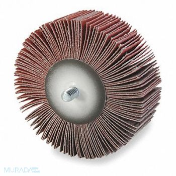 ARC ABRASIVES Flap Wheel 3 in Dia 1 in W 120 Grit, 1GFL4