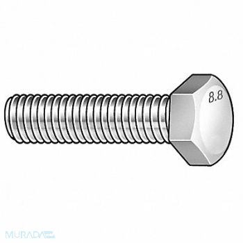 GRAINGER APPROVED HxHdCpScrw Steel 40mm M8-1.00 50PK, 6BA24