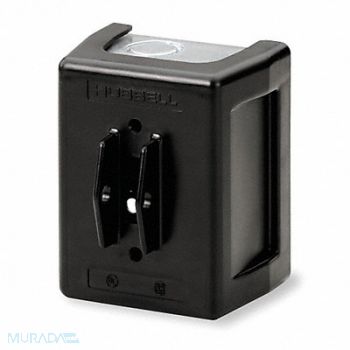 HUBBELL WIRING DEVICE-KELLEMS Switch Enclosure NEMA 1 Black Plastic, 1GUD2