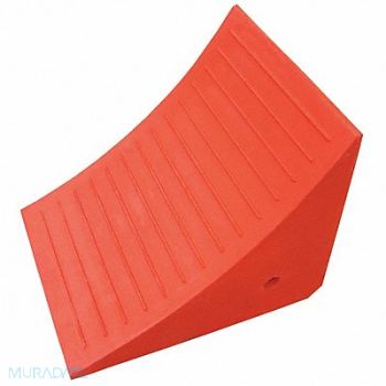 GRAINGER APPROVED Wheel Chock 14 1/2 In W 14 1/4 In H Orng, 1GUL6
