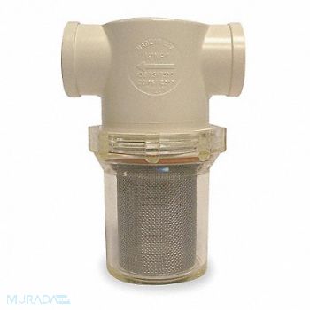 RON-VIK Inline Strainer 8 H Clear 305 micron, 6UJJ4