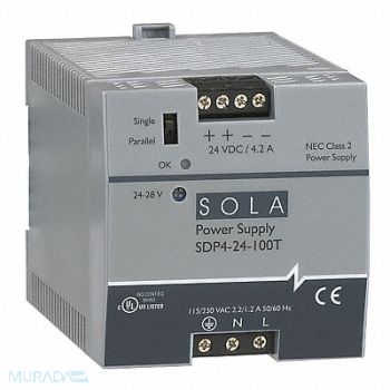 SOLAHD DC Power Supply 24-28VDC 3.8A 60Hz, 1GYK4