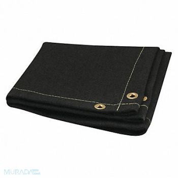 STEINER Welding Blanket 6 ft W 10 ft L Black, 1H170